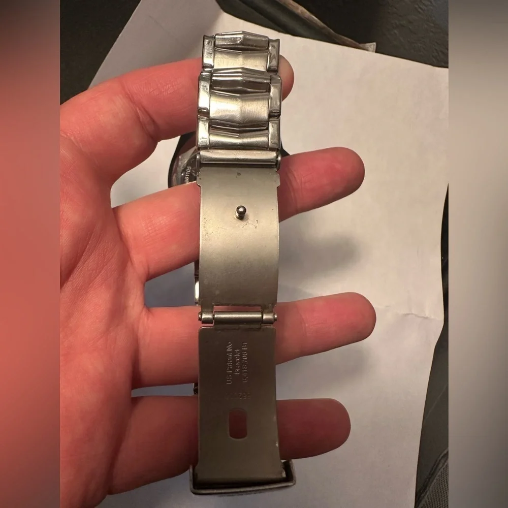 Fossil AM-4089 stainless steel watch